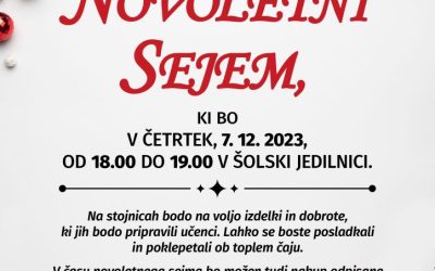 Novoletni sejem – vabilo