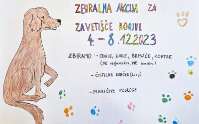 Zbiralna akcija – zavetišče za živali